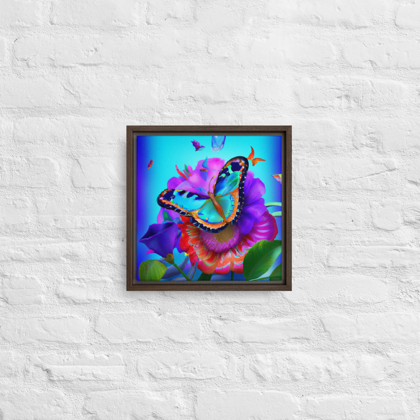 Butterfly-Framed canvas