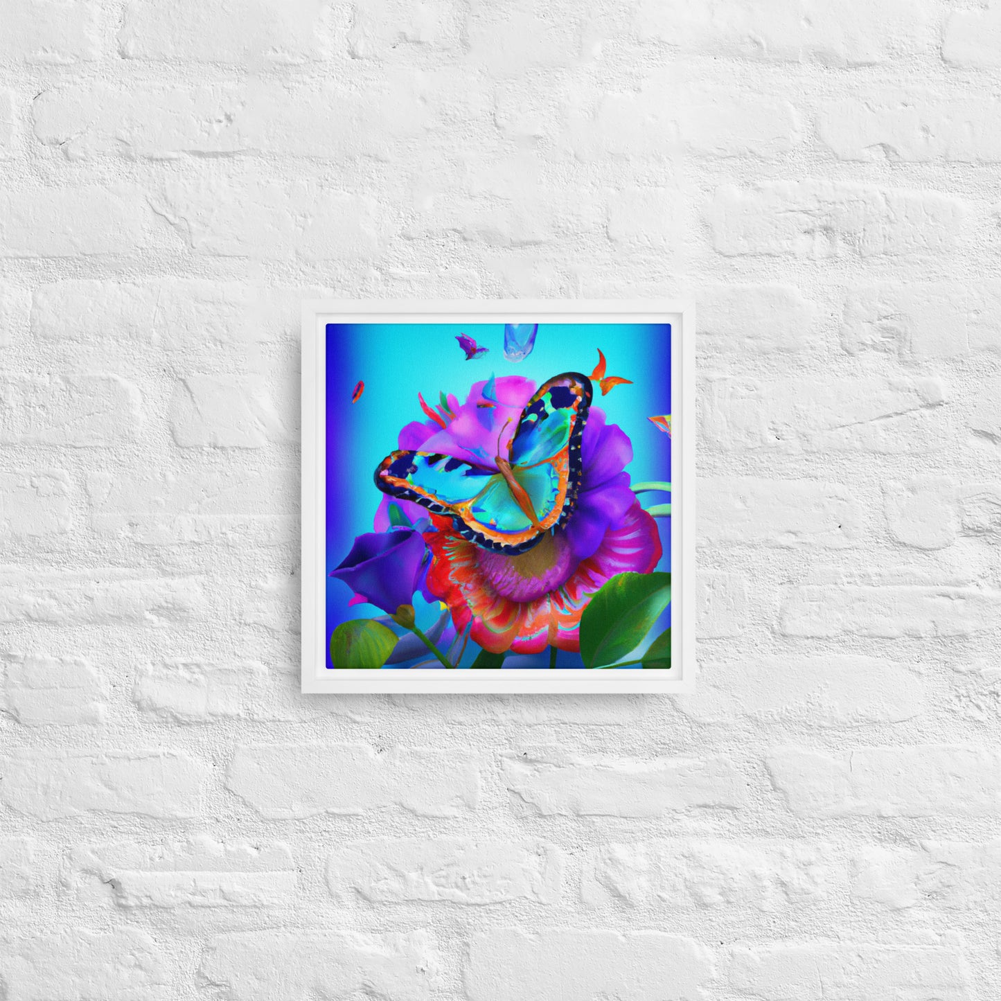 Butterfly-Framed canvas